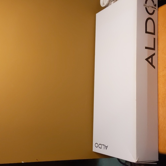 Aldo Seigle black leather and shearling heeled boot - Picture 16 of 16